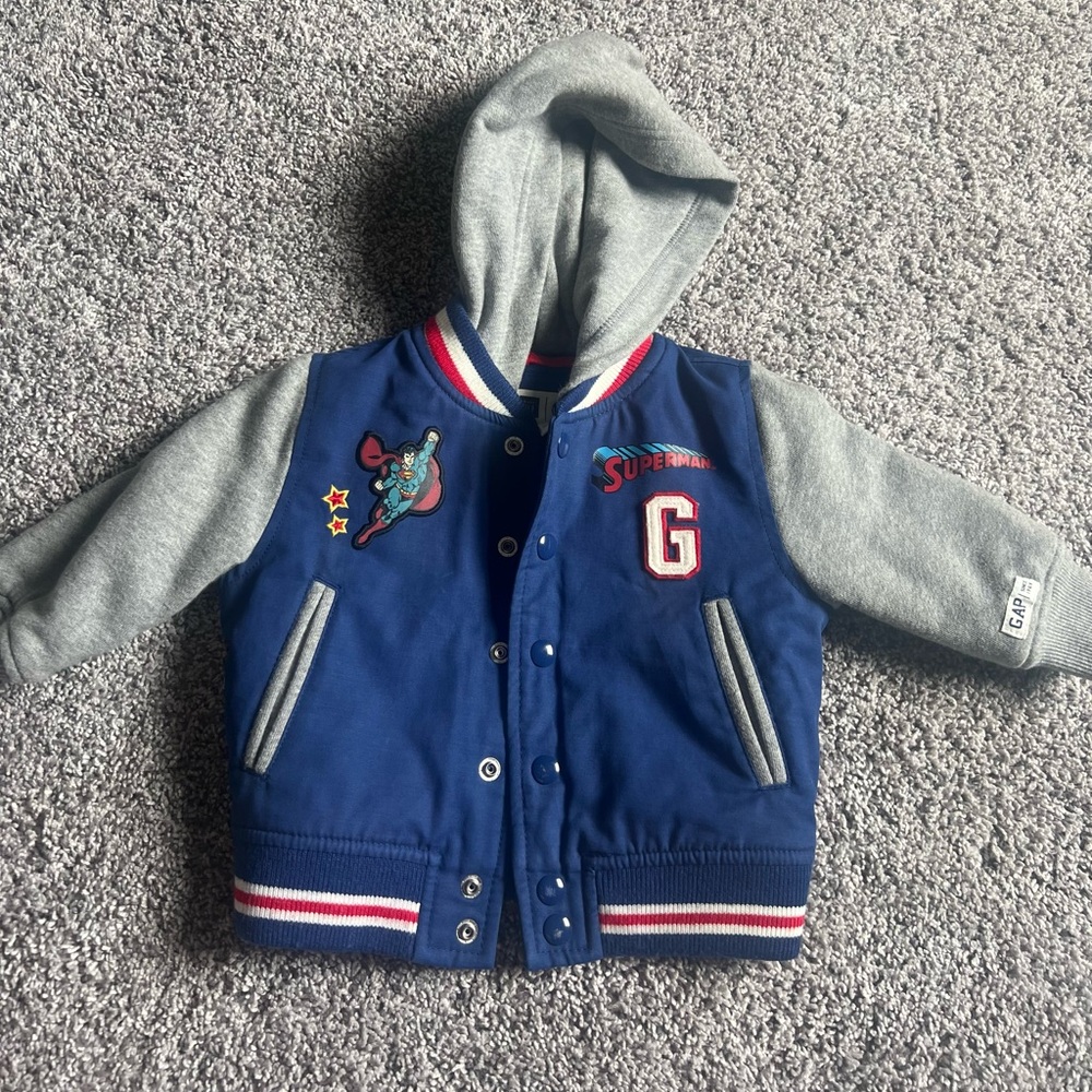 GAP Baby Hooded Jacket - Size 12-18 months